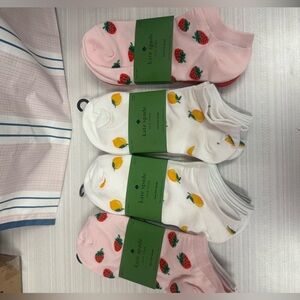 3 pairs of Kate Spade Socks , comes with various designs pick your choice